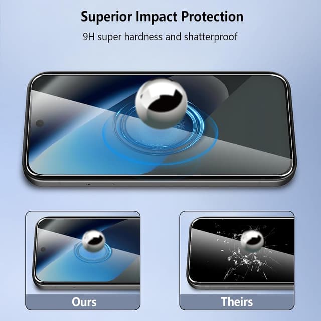 Detalle de Pollachi verre trempé pour Google Pixel 10a 5G (lot de 3) – protection écran anti-rayures 9H