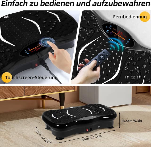 Thumbnail 6 de EVOLAND Vibrationsplatte 99 Stufen