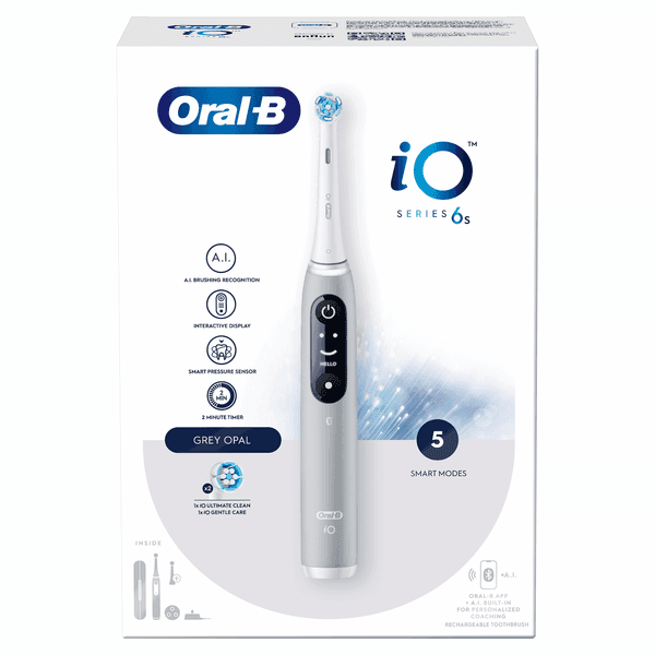 Imagen de Oral-B iO6 S Gris - Cepillo Eléctrico Inteligente 🪥 en OfertitasTOP