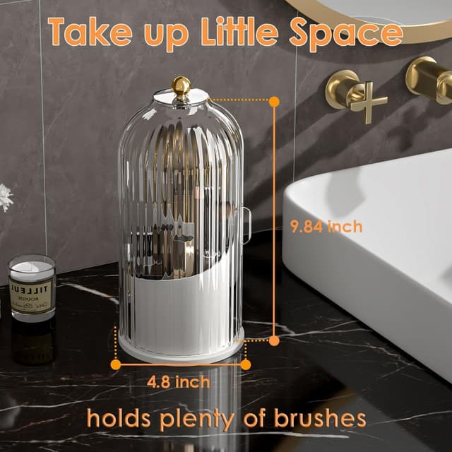Thumbnail 5 de YOOLENS Makeup Brush Holder 360 Rotating