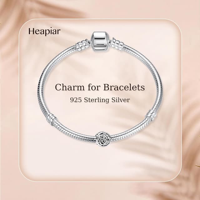 Detalle 2 de Charm HAEPIAR in argento sterling 925 con orsetto/dog dangle per bracciale e collana