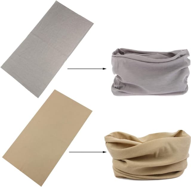 Detalle 2 de Nahtlose Bandanas Multifunktionstuch 50Ă25 cm đ§Ł