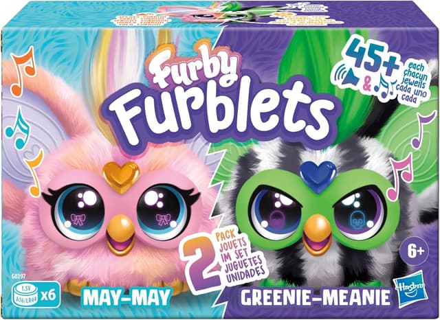 Thumbnail 1 de Furby - 2 Furblets Interactivos, Mini Peluches Electrónicos