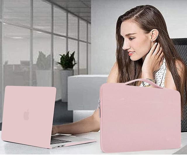 Thumbnail 5 de MOSISO MacBook Air 13 Case with Sleeve, Baby Pink