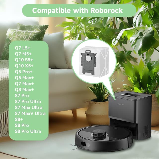 Thumbnail 2 de WAIKAS Q7 L5+ 6-Pack Dust Bags 6pcs