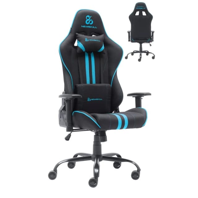 Detalle de Newskill Kitsune V2 Silla gaming tela transpirable estructura acero