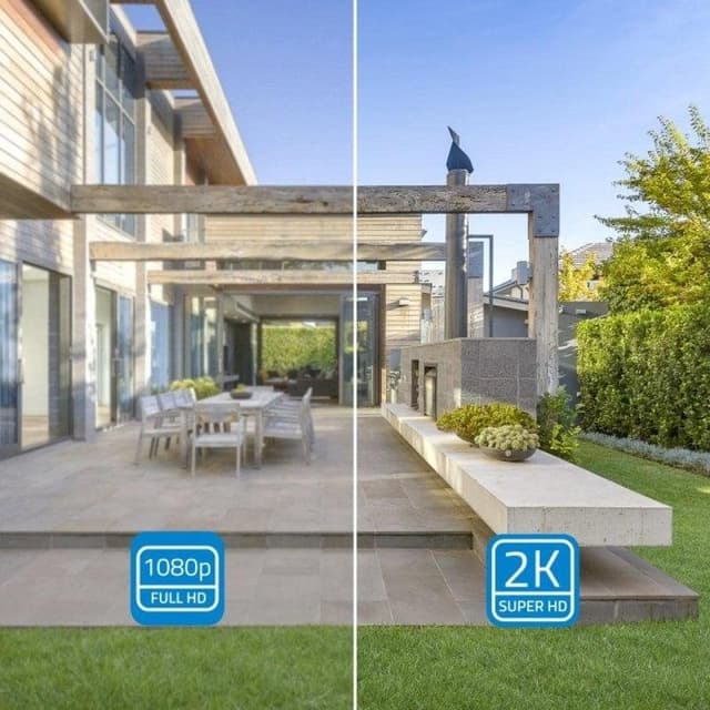 Detalle 2 de Kit CCTV Nivian Half4K con WiFi: 8 cámaras + grabador 10 canales