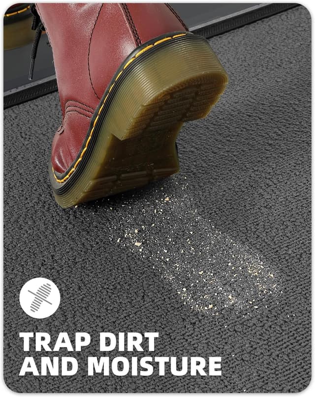 Thumbnail 2 de COLOR&GEOMETRY Fußmatte Outdoor Grau 60x90cm