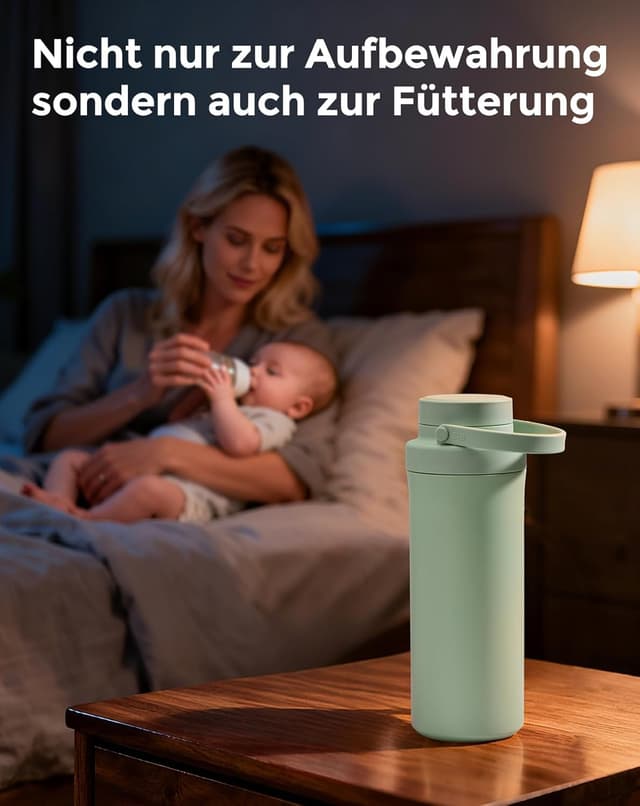 Detalle 2 de Xaproo Muttermilch-Kühlflasche 650 ml für unterwegs