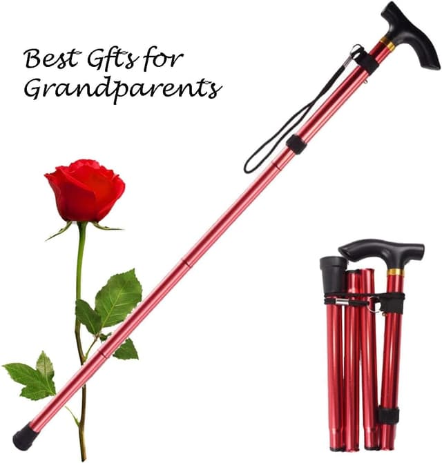 Detalle 2 de Faltbarer Gehstock 84 bis 93 cm