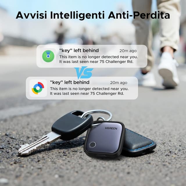 Thumbnail 5 de UGREEN FineTrack Duo localizzatore Bluetooth 4 pezzi