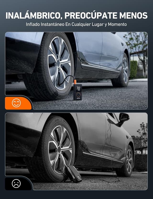 Thumbnail 4 de AstroAI Compresor Portátil inflador neumáticos