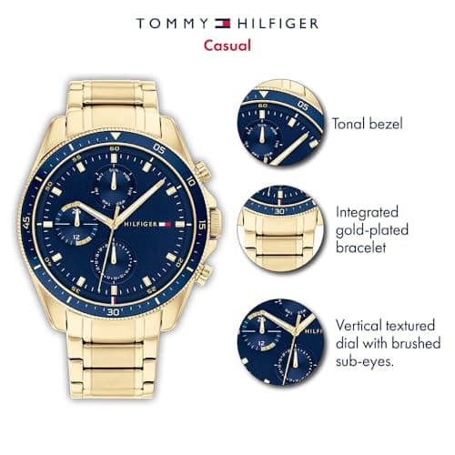 Detalle 1 de Tommy Hilfiger 1791834 reloj multifunción analógico