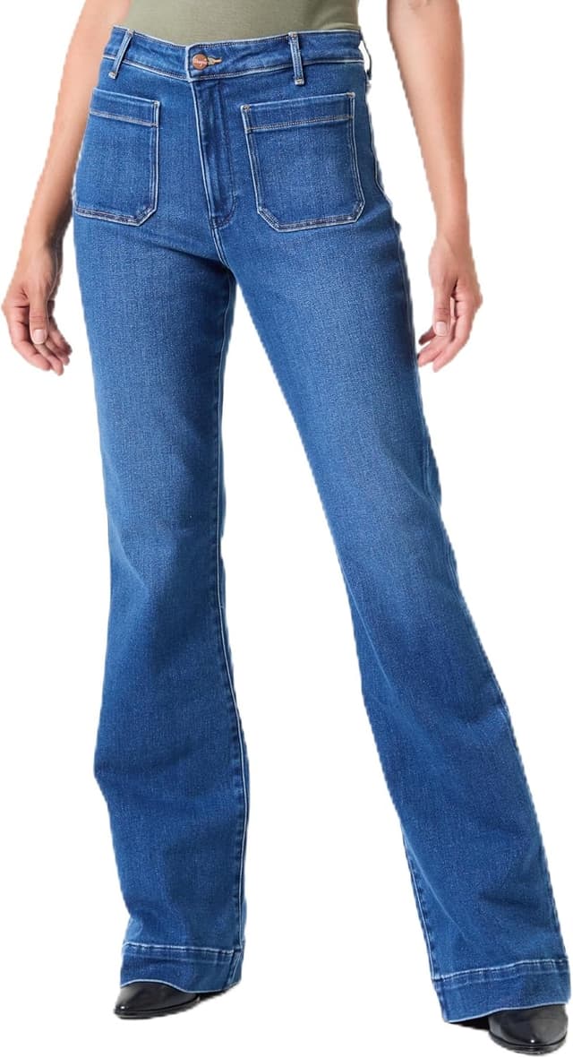 Thumbnail 6 de Wrangler Women’s FLARE flared jeans in medium-stretch denim