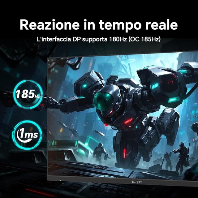 Thumbnail 1 de KTC Monitor Gaming 24" 2K QHD 180Hz