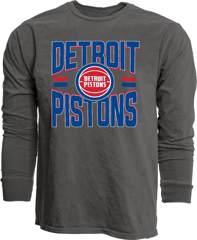 Detalle 2 de Blue 84 Sacramento Kings Ringspun Long Sleeve T-Shirt (Officially Licensed)