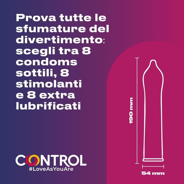 Thumbnail 2 de CONTROL Fun Mix 24 preservativi sottili