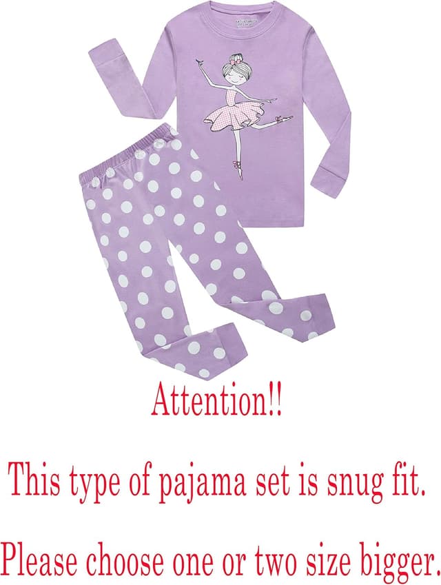 Thumbnail 2 de Family Feeling Kids 2‑Piece Cotton Pajamas
