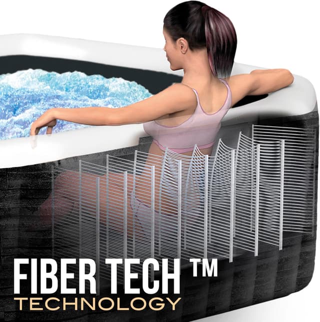 Thumbnail 7 de Intex Spa Hinchable Cuadrado Greystone Deluxe 4 Personas