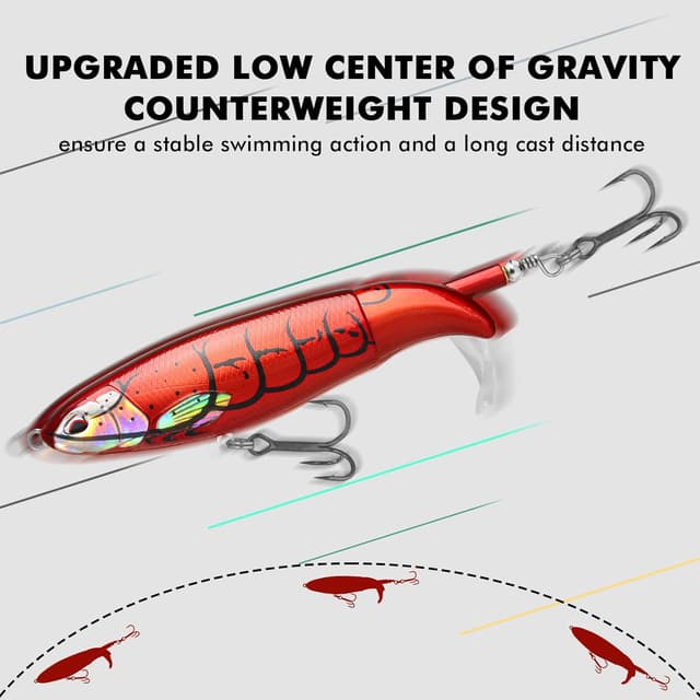 Detalle 2 de Truscend Esca Plopper per Black Bass 🎣