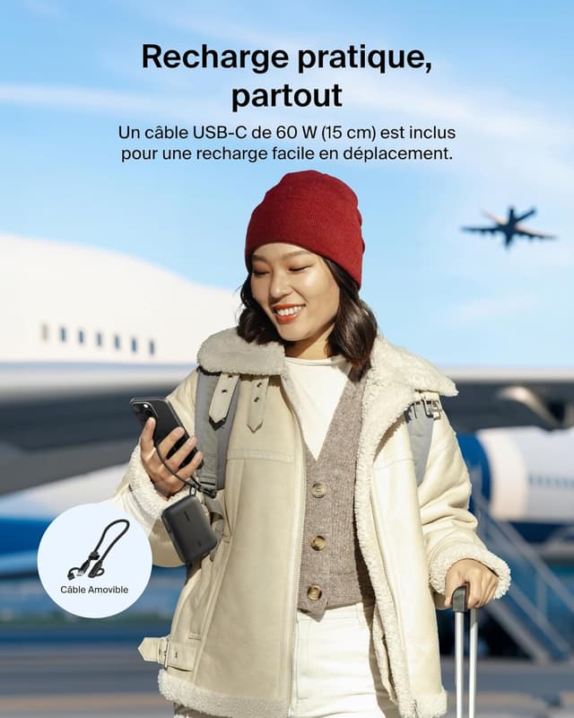 Thumbnail 4 de Belkin Batterie Externe 10000mAh 20W