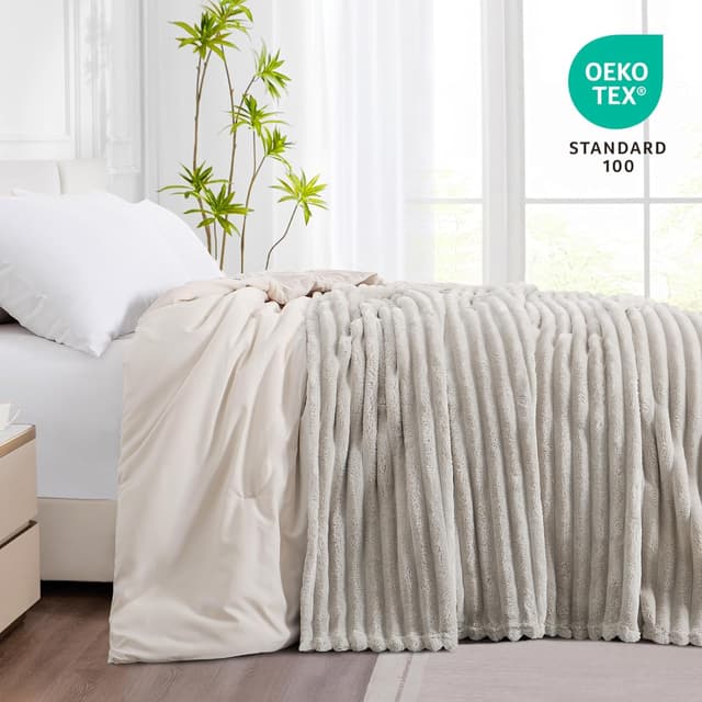 Thumbnail 4 de RUIKASI Fleece Throw Blanket 230x270cm 🛋