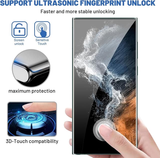 Thumbnail 3 de Galaxy S22 Ultra Screen Protector 3 Pack