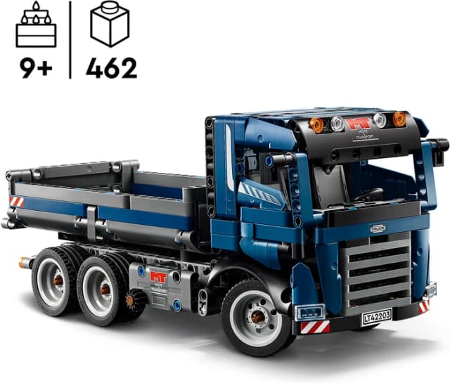Detalle de LEGO Technic Kipplaster 42203 (Lastwagen mit Kippmulde und Lenkfunktion)