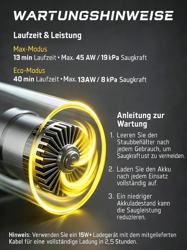 Thumbnail 2 de Fanttik Slim V8 Apex Akku-Autostaubsauger 19000Pa