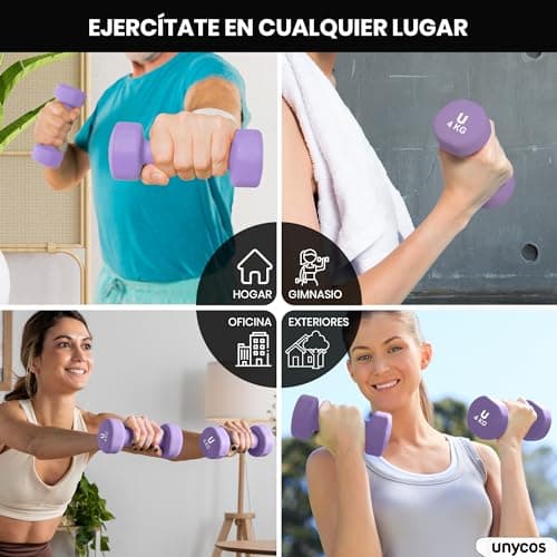Thumbnail 6 de unycos Par Mancuernas Neopreno 4 kg