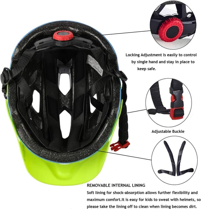 Thumbnail 3 de Exclusky Kids Bike Helmet 50 to 57cm