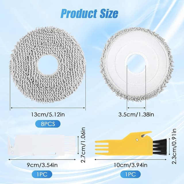 Thumbnail 1 de GlasFlength - Almohadilla de Repuesto para Robot 🧹