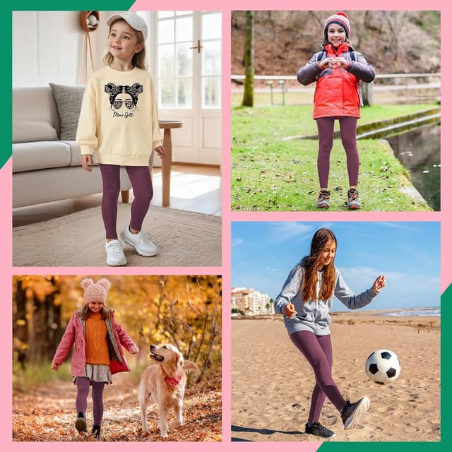 Thumbnail 5 de Nlieanuc Leggins Invernali 4-12 anni