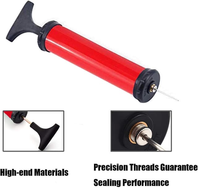 Thumbnail 2 de SZSHIMAO Bomba para balones 4 agujas 2 boquillas