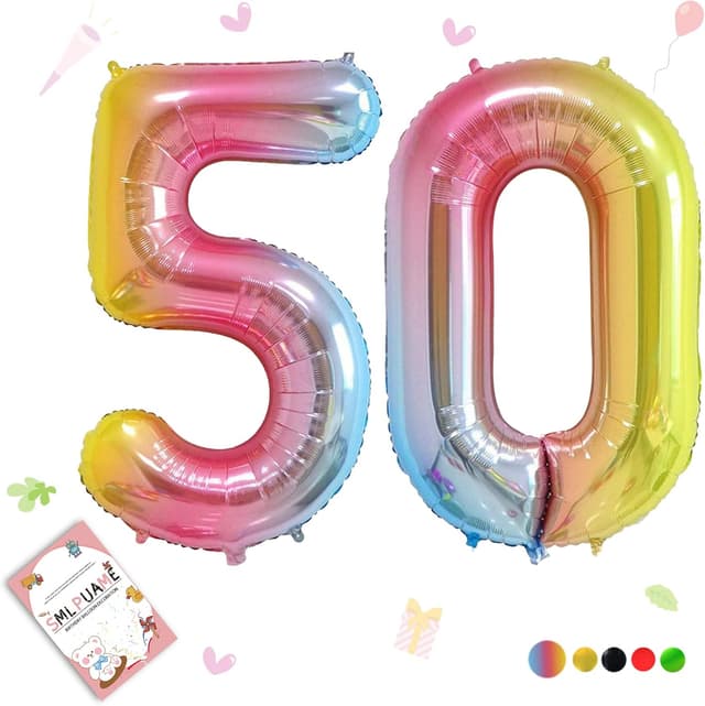 Imagen de Smlpuame 102cm Folienballon Zahlen 🎈 en OfertitasTOP