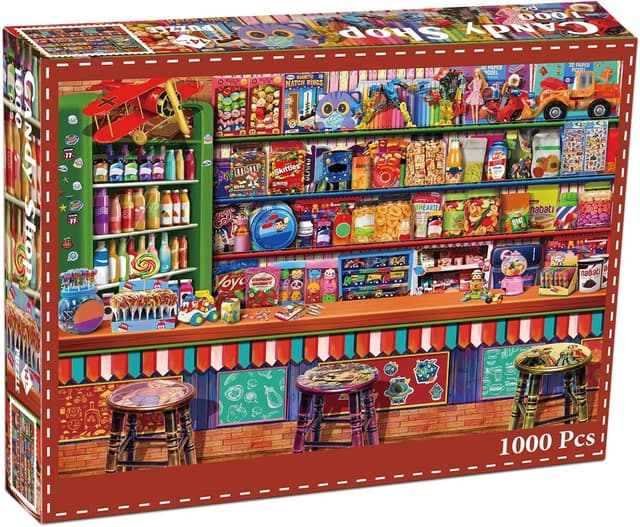 Thumbnail 6 de Candy Shop 1000-piece jigsaw puzzle