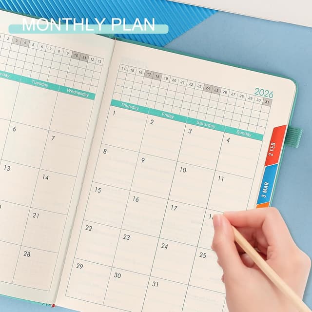 Thumbnail 5 de Agenda académica 2026 A5 una página por día