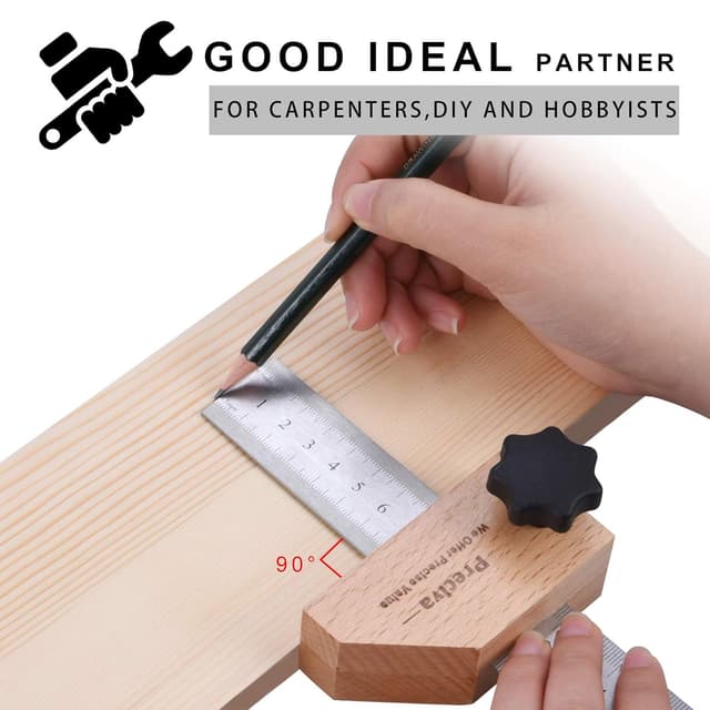 Thumbnail 6 de Streichmaß Preciva Anschlaglineal 300 mm