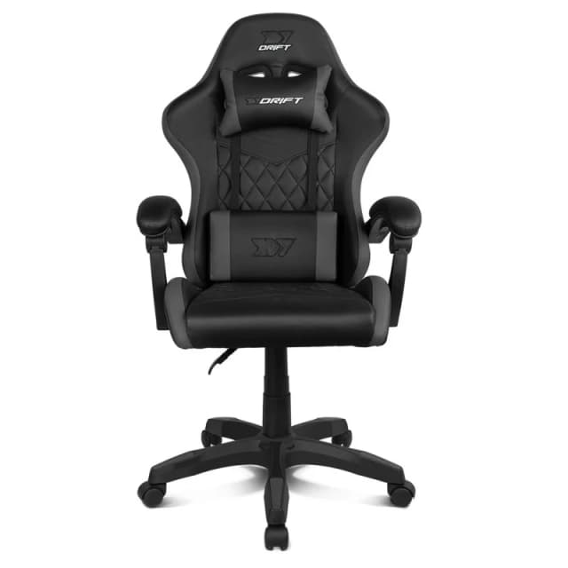 Detalle de Drift DR35 Silla gaming Negro/Gris 120° reclinable