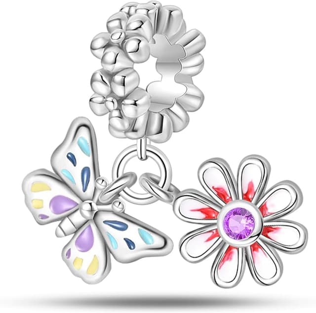 Detalle 2 de Pandach Charm Anhänger 925 Silber für Armband