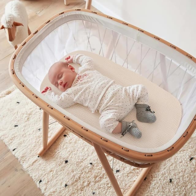Detalle 2 de Susurration Moses Basket Sheets 90x50