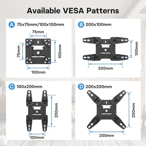 Thumbnail 6 de BONTEC Soporte TV Pared Giratorio 13‑42