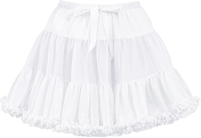Detalle de Wikoan Jupon sous robe années 50 A-line en tulle (polyester) pour look rockabilly, mariage et soirées
