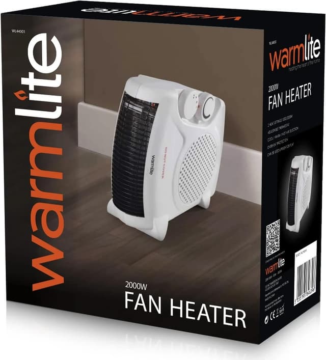 Detalle de Warmlite WL44001 2000W fan heater with thermostat