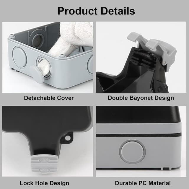 Detalle de Presa esterna impermeabile 16A IP66