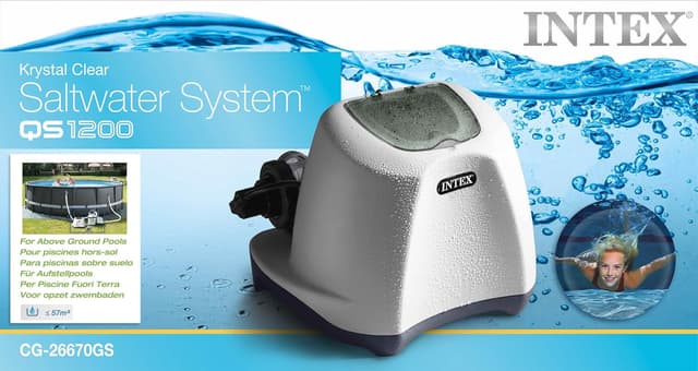 Detalle 2 de Intex 26670GS Saltwater System ECO6220G: sistema di clorazione per piscina (da valutare con pompa filtro compatibile)