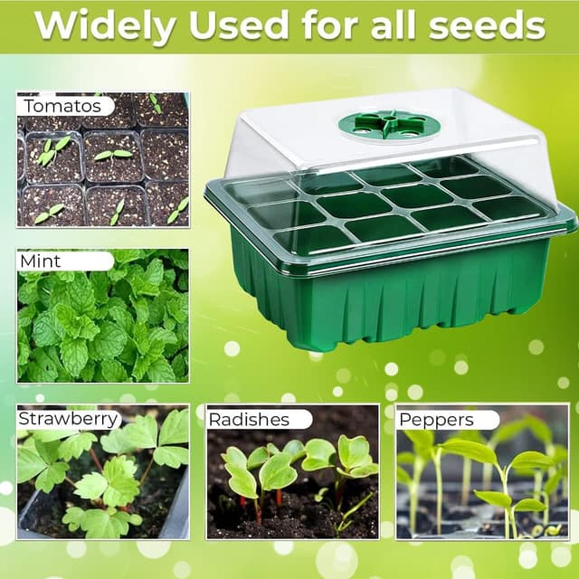 Thumbnail 6 de NAMOTEK Seed Starter Kit 60‑Hole