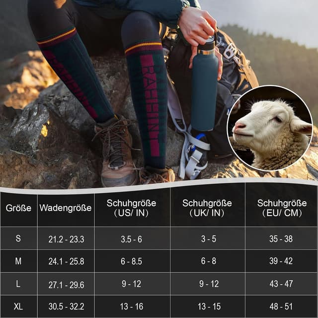 Detalle 2 de Rahhint Calze sci compression 2 paia