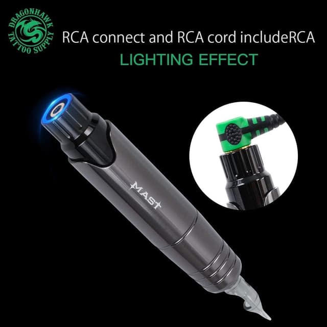 Thumbnail 6 de Mast P10 Stylo rotatif de machine à tatouer pour microblading et sourcils, gris