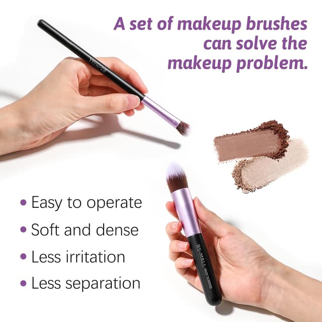Thumbnail 3 de BS-MALL 14-Piece Makeup Brush Set for Foundation ๐จ